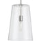 Progress Lighting Clarion Collection Polished Nickel One-Light Medium Pendant P500242-104 - alternate 1